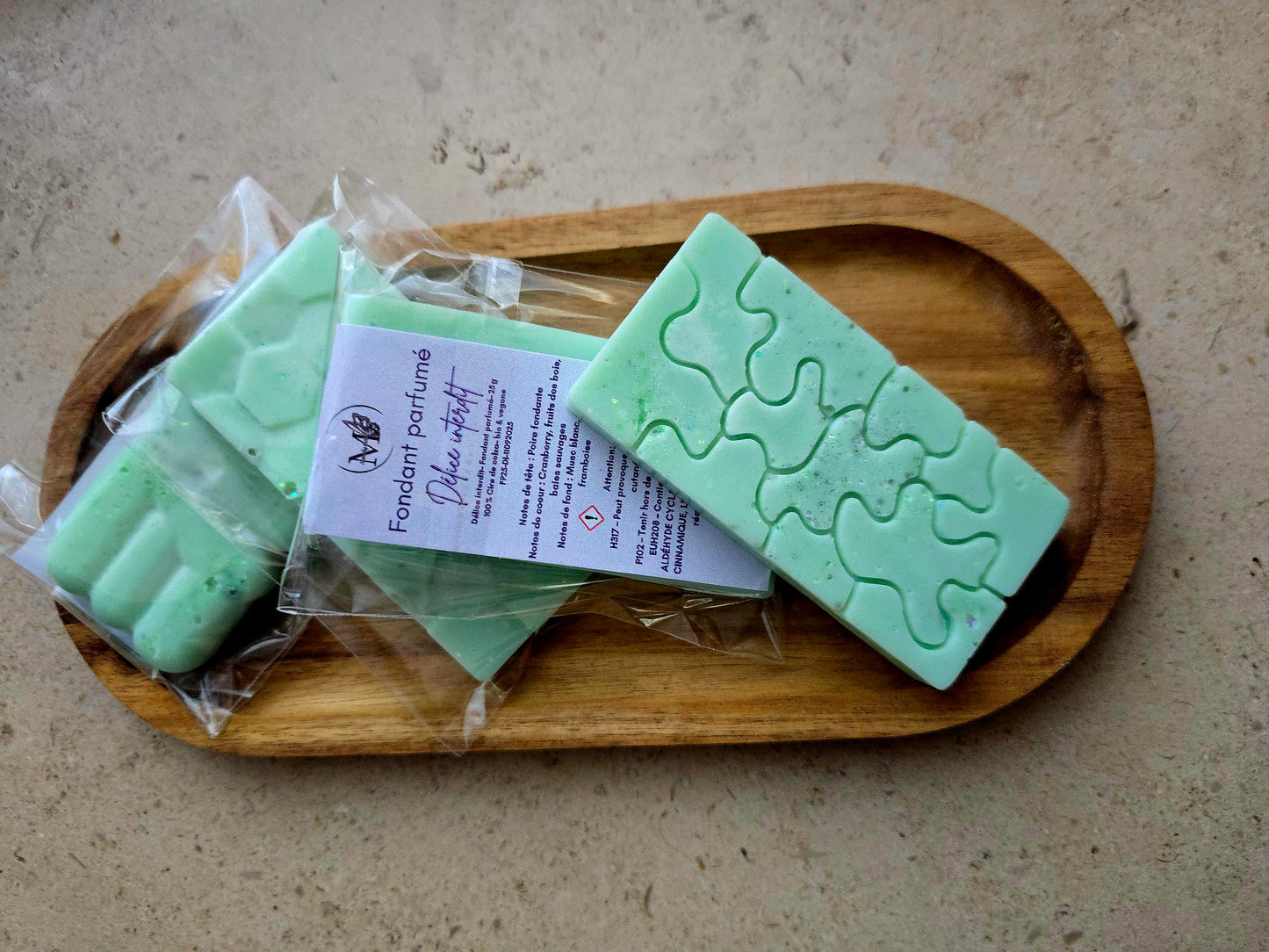 Fondant parfumé artisanal - 25gr - Délice interdit