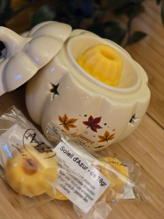 Fondant parfumé artisanal - 18gr - Soleil d'Azur