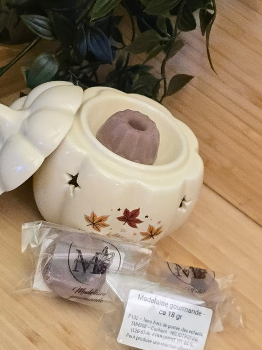 Fondant parfumé artisanal - 18gr - Madelaine gourmande