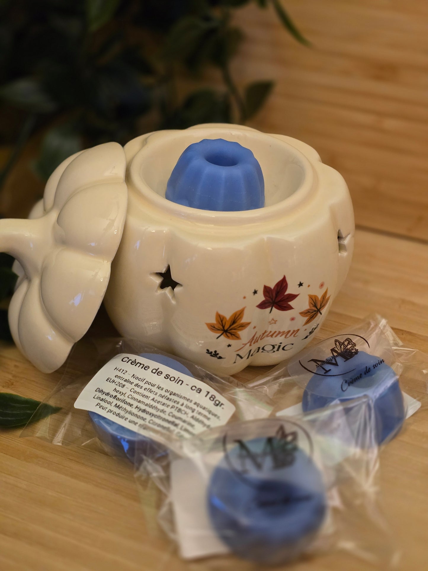 Fondant parfumé artisanal - 18gr - Crème de soin