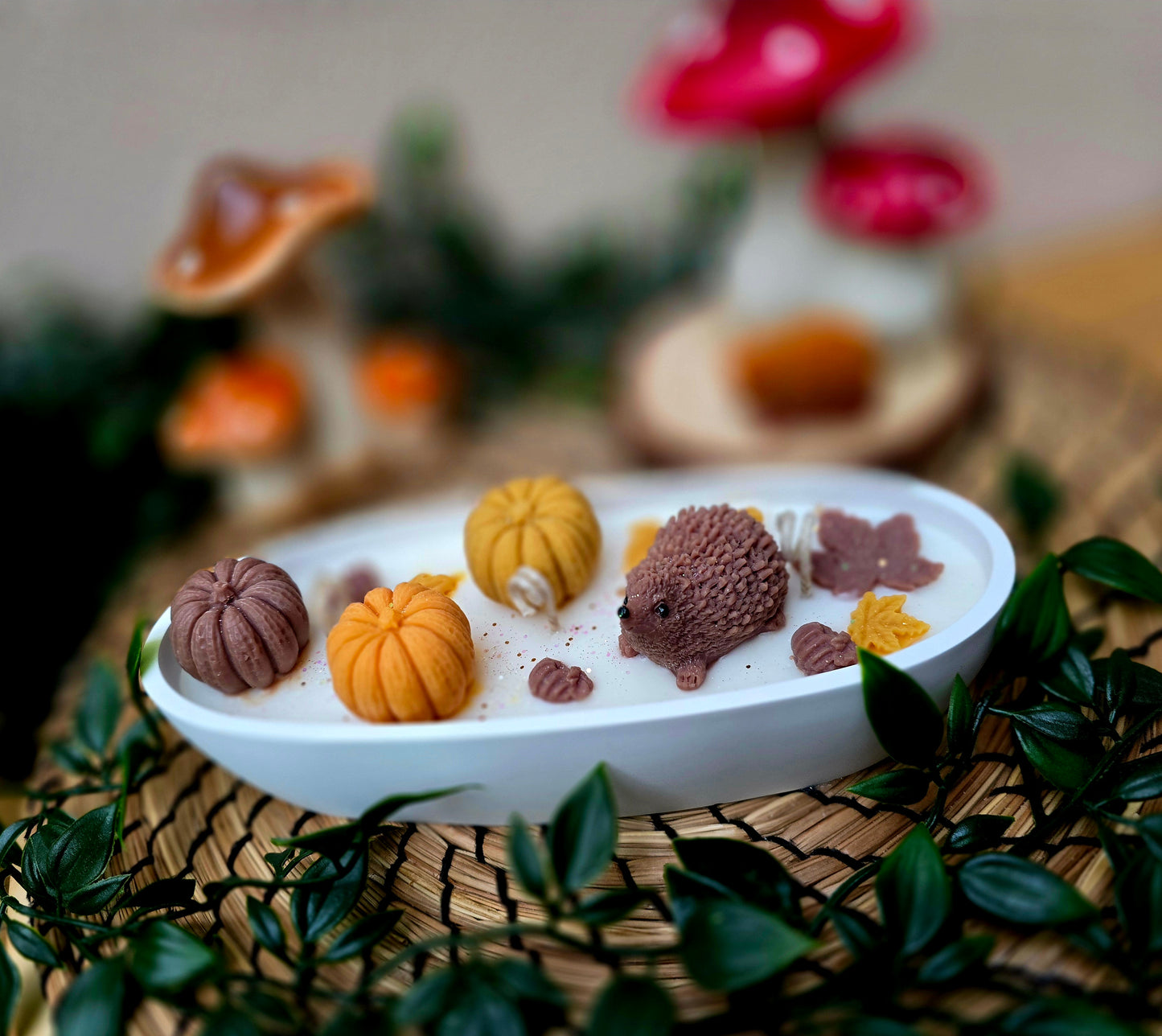 Autumn Garden - Bougie personalisé