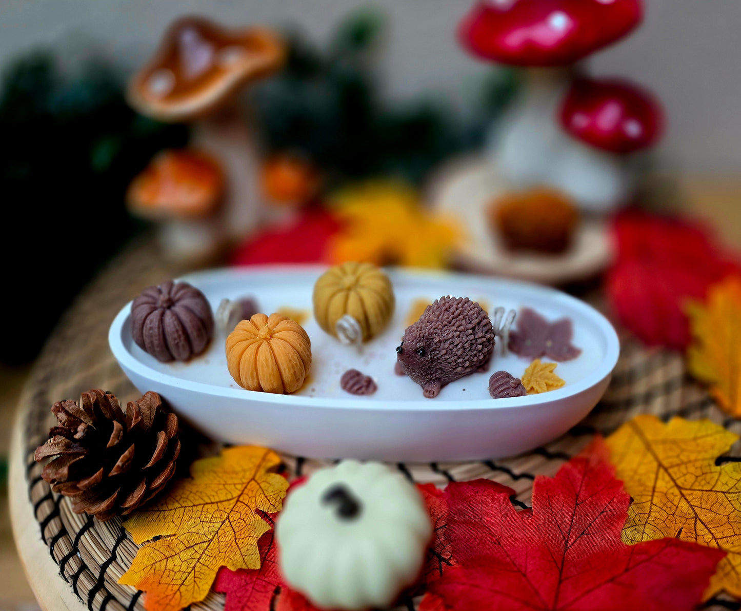 Autumn Garden - Bougie personalisé