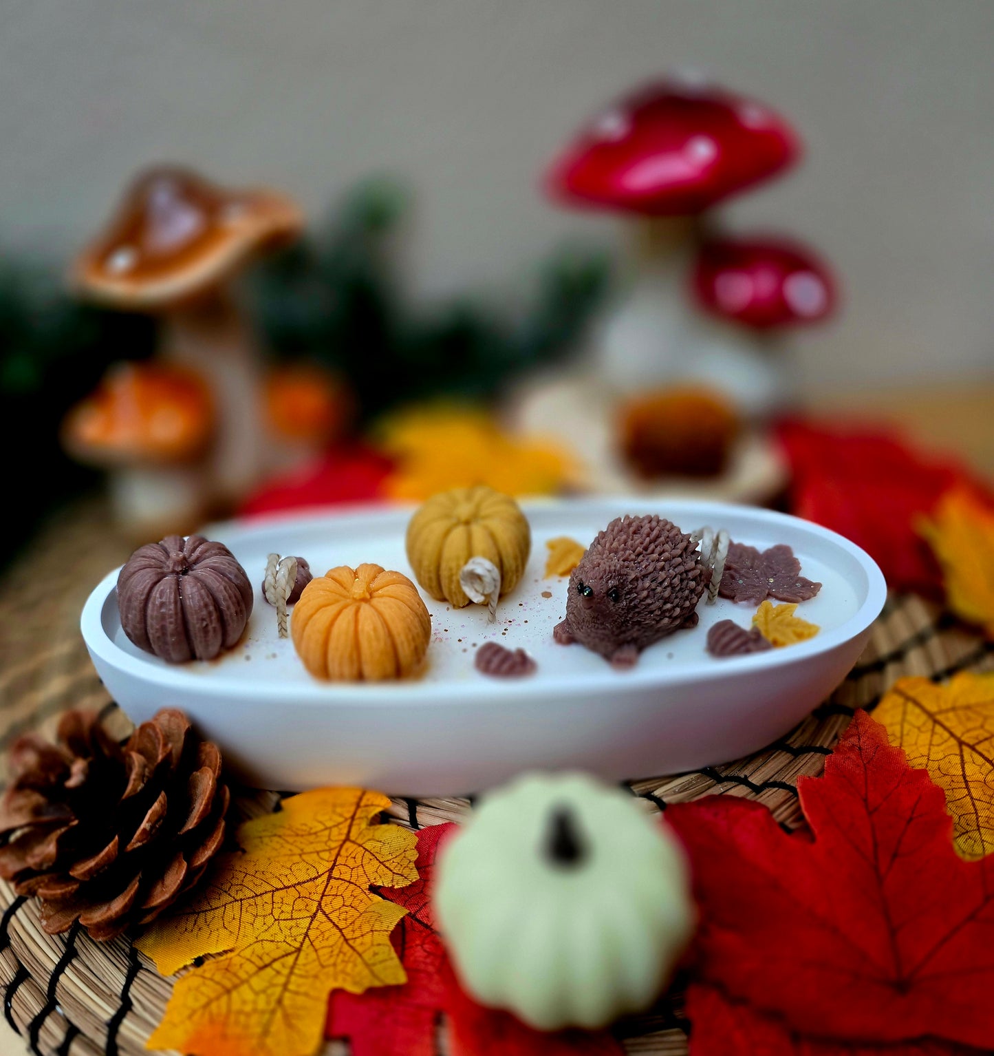 Autumn Garden - Bougie personalisé