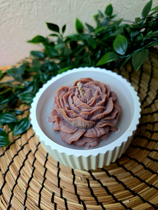 Flower Love - Bougie personalisé