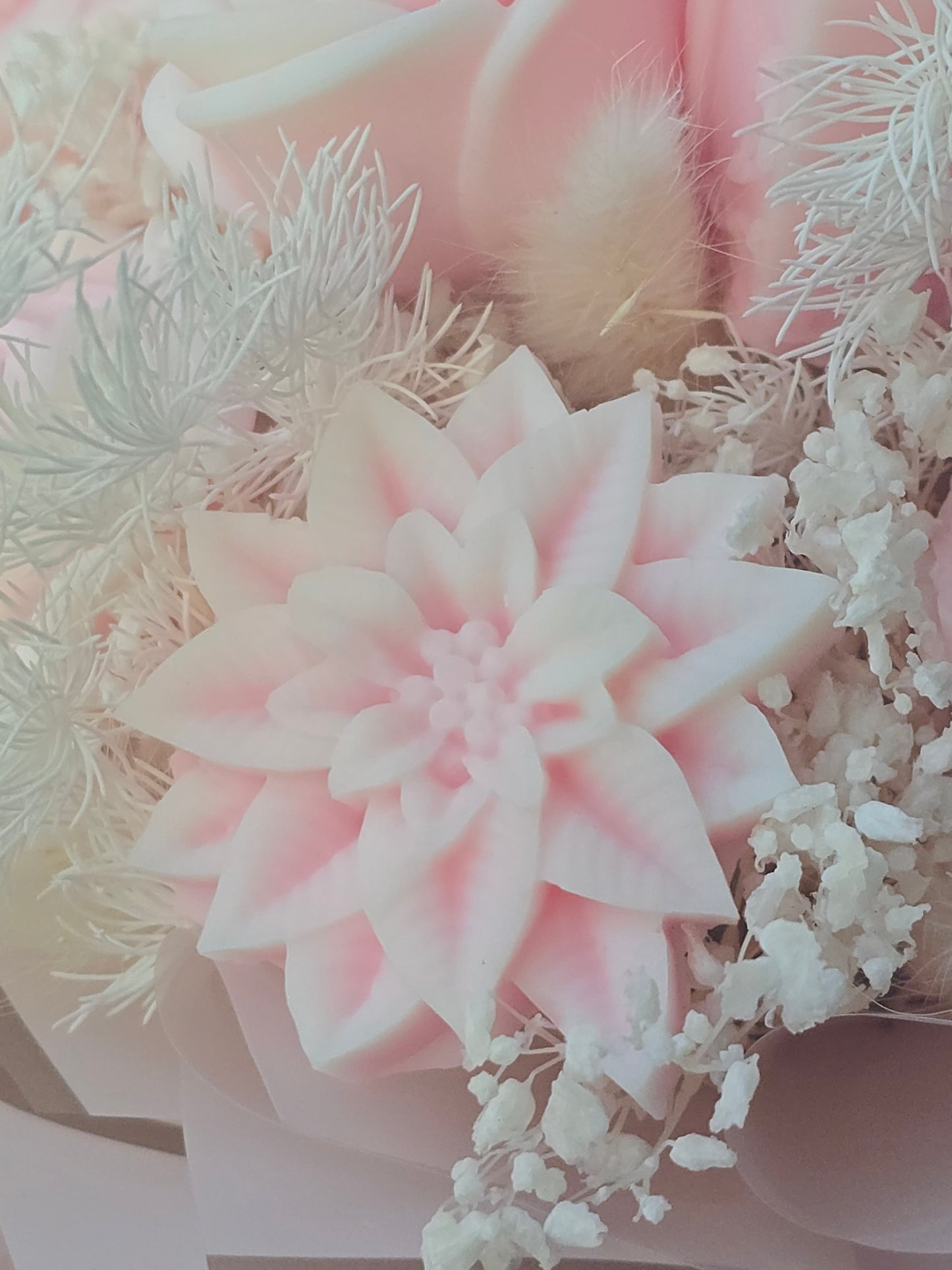 Candlebouquet - Pink Xmas