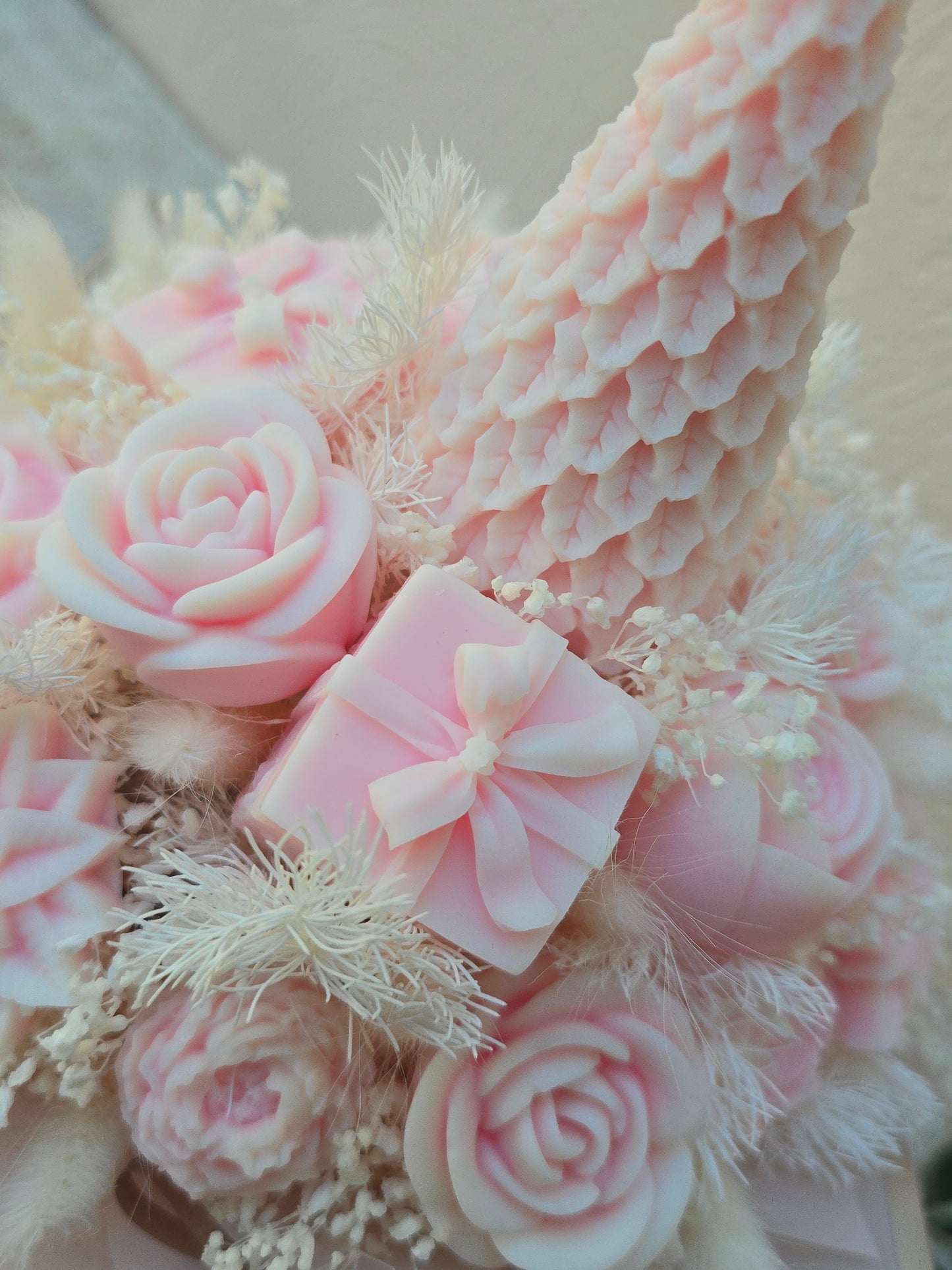 Candlebouquet - Pink Xmas