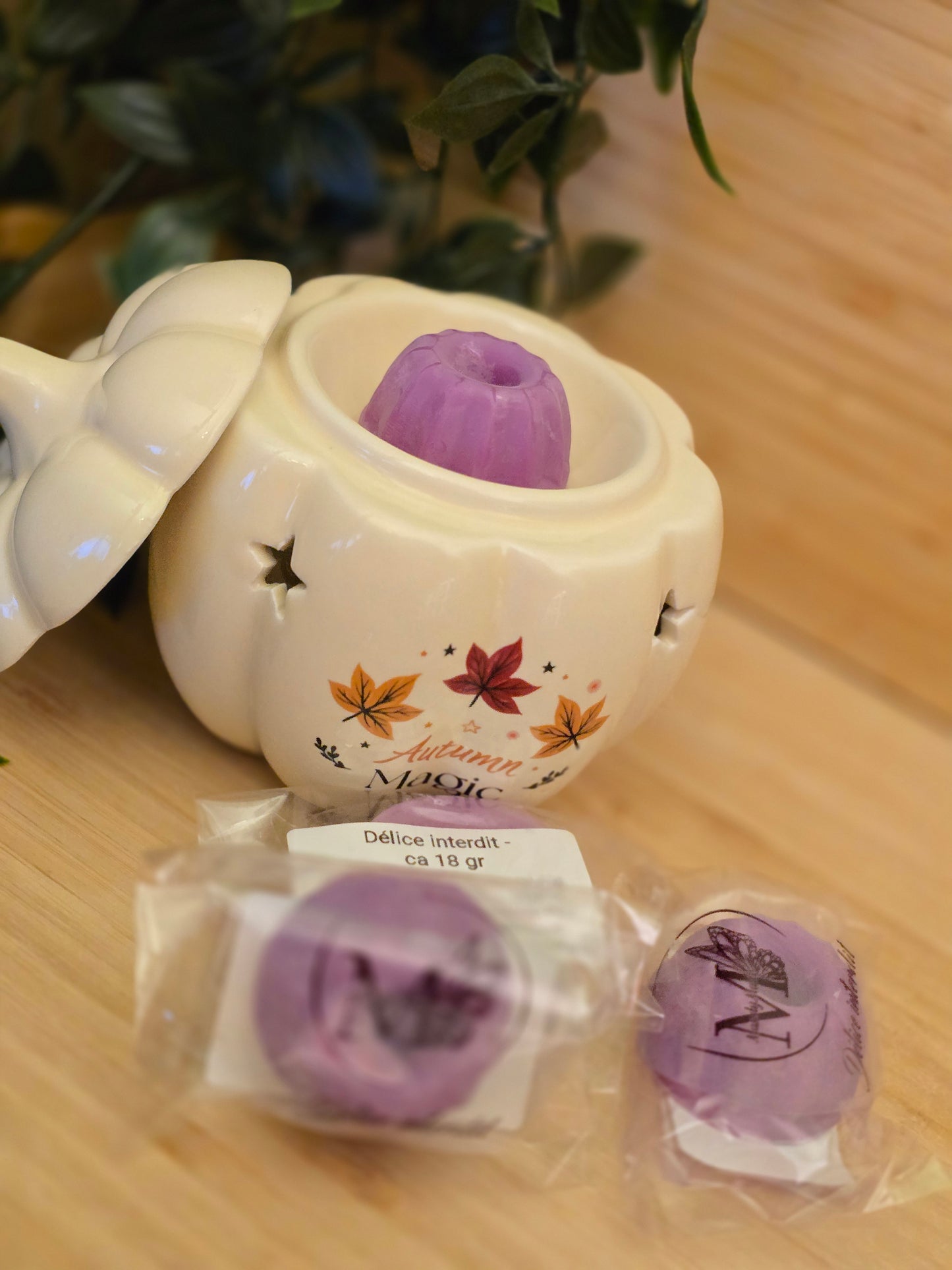 Fondant parfumé artisanal - 18gr - Délice interdit