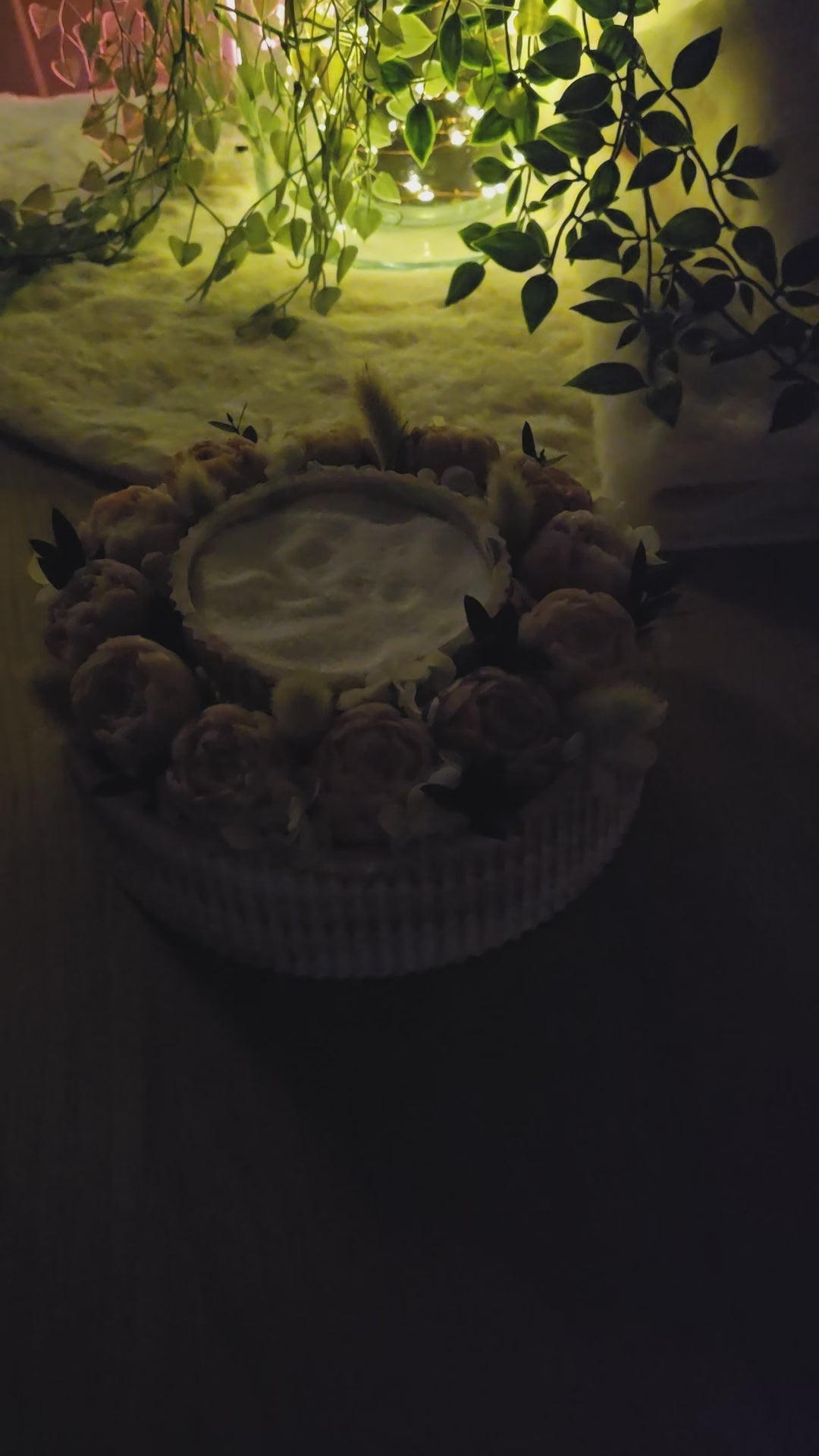 QUIET RITUAL – Candle & Bouquet Dried Rose
