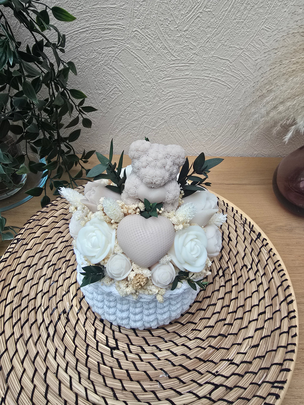 Candle Bouquet -Soft Embrace