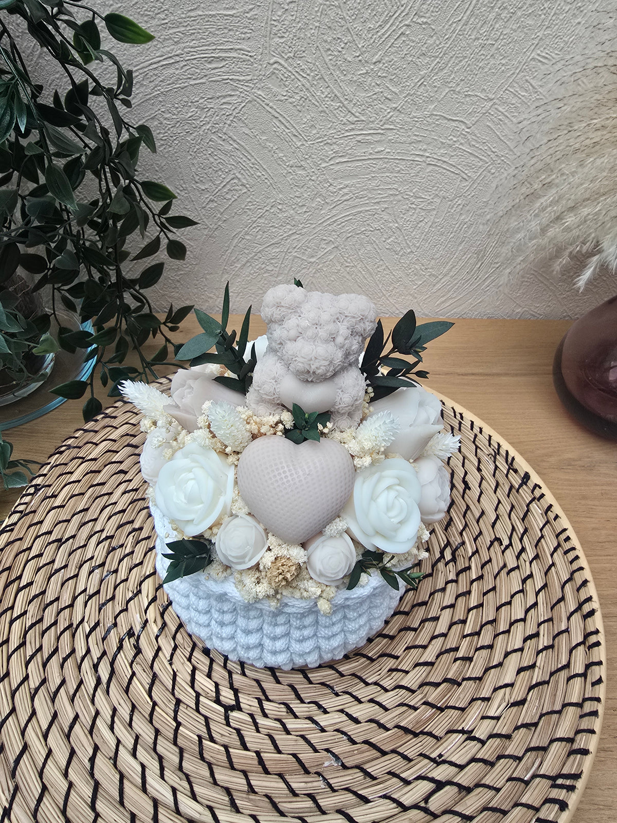Candle Bouquet -Soft Embrace