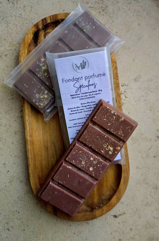 Fondant parfumé artisanal - 50gr - Spéculoos