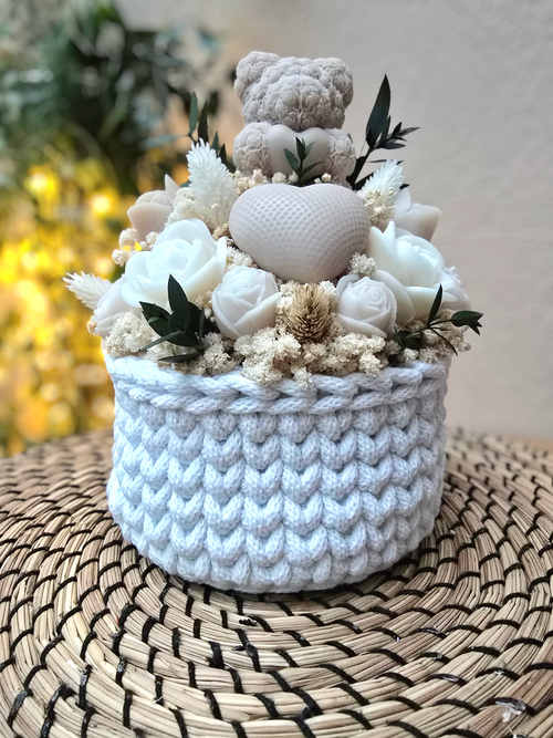 Candle Bouquet -Soft Embrace