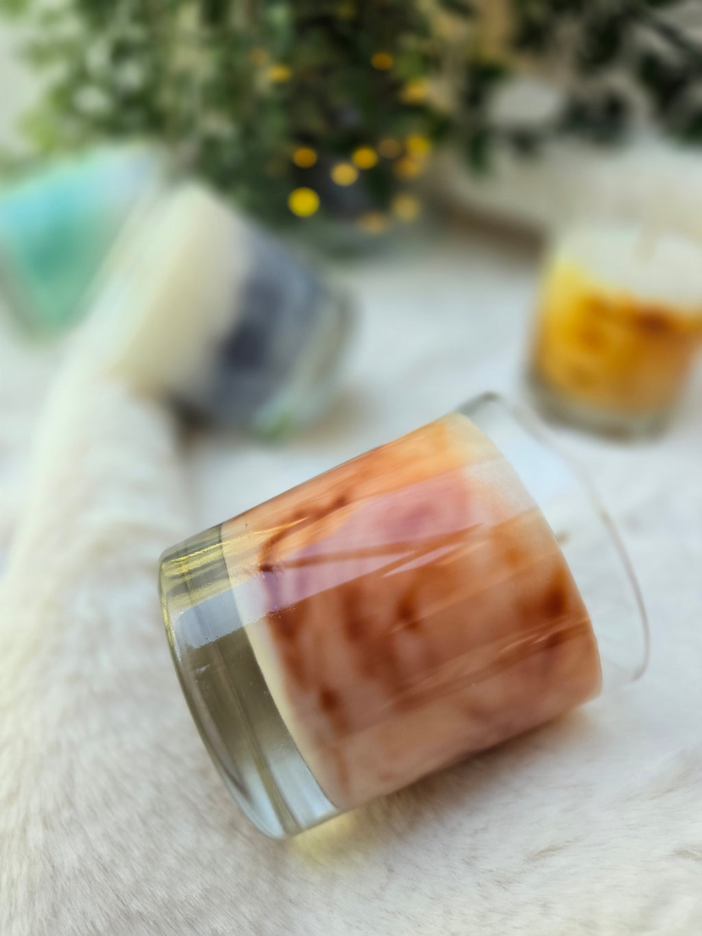 QUIET GLOW Scented Candle - Linen Whisper